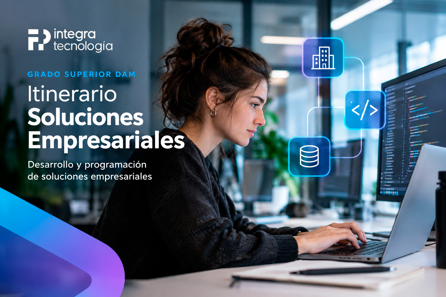 Especialización soluciones empresariales FP Integra Tecnología